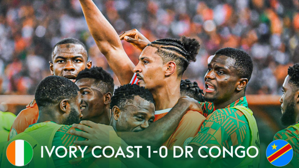 Ivory Coast and DR Congo, AFCON